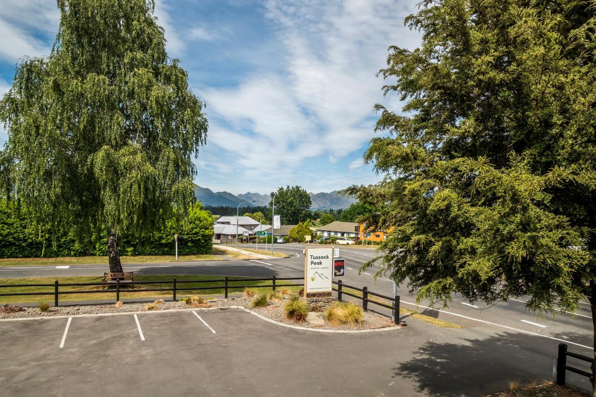 Tussock Peak Lodge Hanmer Springs Exteriör bild